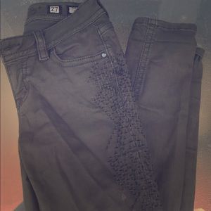 Miss me jeans skinny olive only worn once